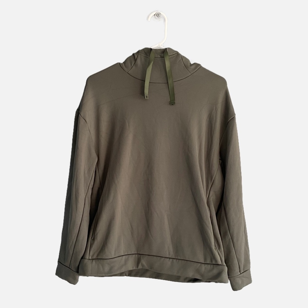 Nike Therma Fleece Olive Green Training Hoodie